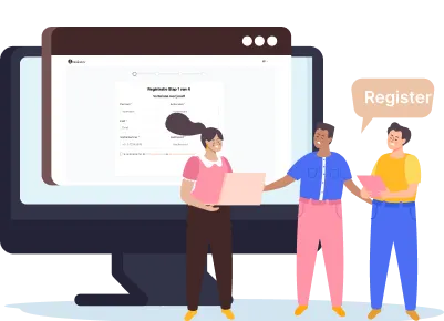 Account setup illustration