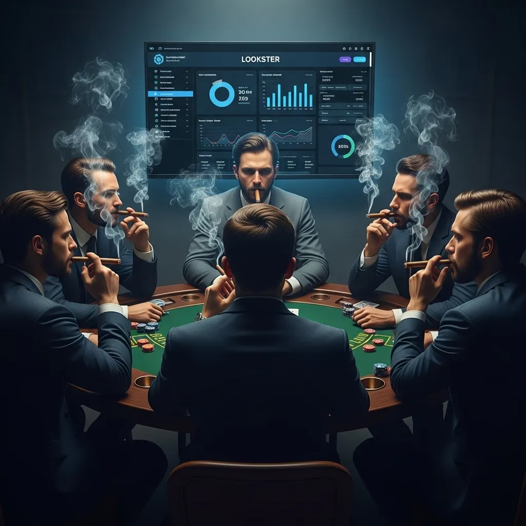 Team building the Lookster solution