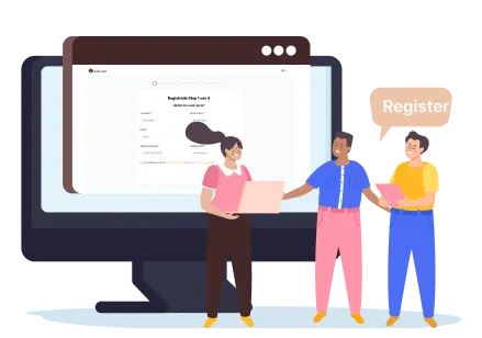 Account setup illustration